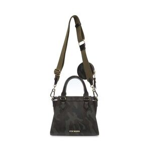 Steve Madden Green Camouflage Crossbody Bag